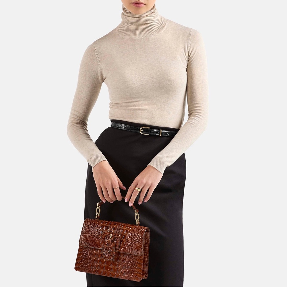 Brahmin small Hallie sugar plum - Picture 11 of 13